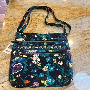 Vera Bradley Iconic Triple Zip Hipster